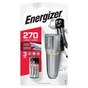 Energizer Torch, LED, 3x AAA, 270lm, 84m, IPX4, Silver