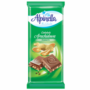 ALPINELLA ΣΟΚΟΛΑΤΑ 90gr ΓΑΛΑΚΤΟΣ ΜΕ ΦΥΣΤΙΚΙ *