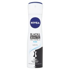 NIVEA BODY SPRAY WOMEN 150ml BLACK&WHITE PURE *