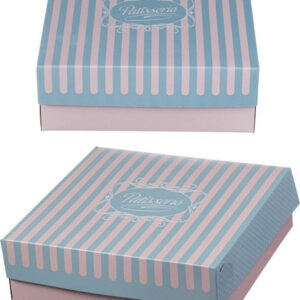 "PATISSERIE" ΧΑΡΤΙΝΟ ΚΟΥΤΙ ΖΑΧΑΡΟΠΛΑΣΤΕΙΟΥ Ν-15, 250x250x80mm *