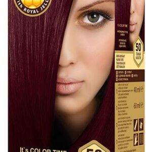 COLOR TIME ΣΕΤ ΒΑΦΗ ΜΑΛΛΙΩΝ Ν.50 ΑΚΑΖΟΥ ΣΚΟΥΡΟ 115ml *