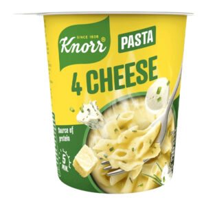 KNORR SNACK POT (ΓΡΗΓΟΡΟ ΓΕΥΜΑ) 66GR 4 CHEESE *