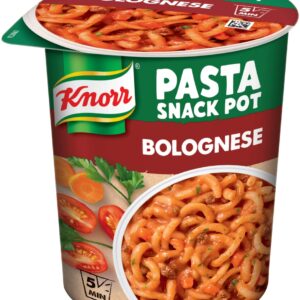 KNORR SNACK POT (ΓΡΗΓΟΡΟ ΓΕΥΜΑ) 60GR BOLOGNESE PASTA *