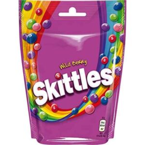 SKITTLES 136GR WILD BERRY (ΜΩΒ) X15τεμ *