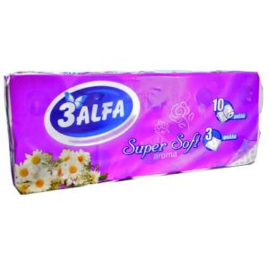 3ALFA ΧΑΡΤΙ ΥΓΕΙΑΣ 108GR 3ΦΥΛΛΟ (10ΡΟΛΑ) *