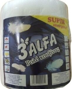 3ALFA ΧΑΡΤΙ ΚΟΥΖΙΝΑΣ 600gr ΜΠΛΕ *