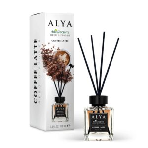 ALYA NATURE'S SCENTS ΑΡΩΜΑΤΙΚΟ ΧΩΡΟΥ ΜΕ ΣΤΙΚ 100ML COFFEE LATTE *