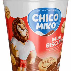 CHICO MIKO MINI BISCUITS ΦΑΤΣΟΥΛΕΣ ΜΕ ΓΕΜΙΣΗ ΣΟΚΟΛΑΤΑ 125GR *