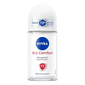 NIVEA ROLL ON 50ml DRY COMFORT 0% ALCOHOL *
