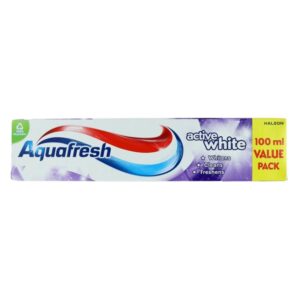 AQUAFRESH 100ml ΟΔΟΝΤΟΚΡΕΜΑ ACTIVE WHITE *