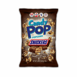 CANDY POPCORN 28GR SNICKERS *
