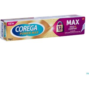 COREGA ΣΤΕΡΕΩΤΙΚΗ ΚΡΕΜΑ ΟΔΟΝΤΟΣΤΟΙΧΙΩΝ MAX HOLD+COMFORT 70gr *