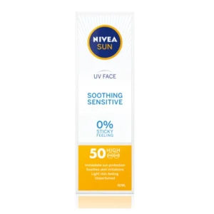 Nivea Sun UV Face Sensitive Soothing Cream SPF50 50 ml