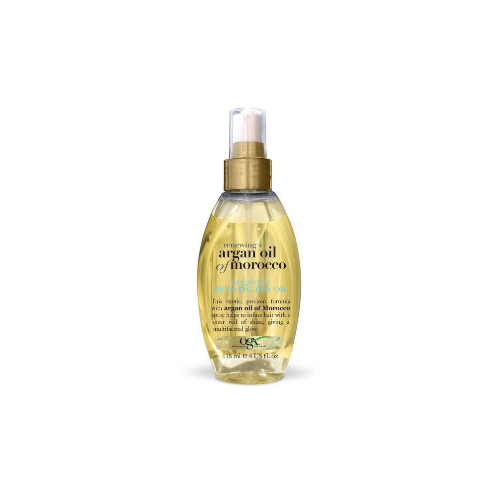 3574661563350_L OGX Argan Oil of Morocco Oil Spray Αναδόμησης 118ml - Image 1