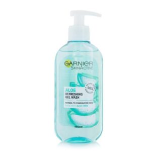 Garnier Skin Active Refreshing Botanical Gel Wash Aloe Αναζωογονητικό Τζελ Καθαρισμού Προσώπου με Αλόη, 200ml