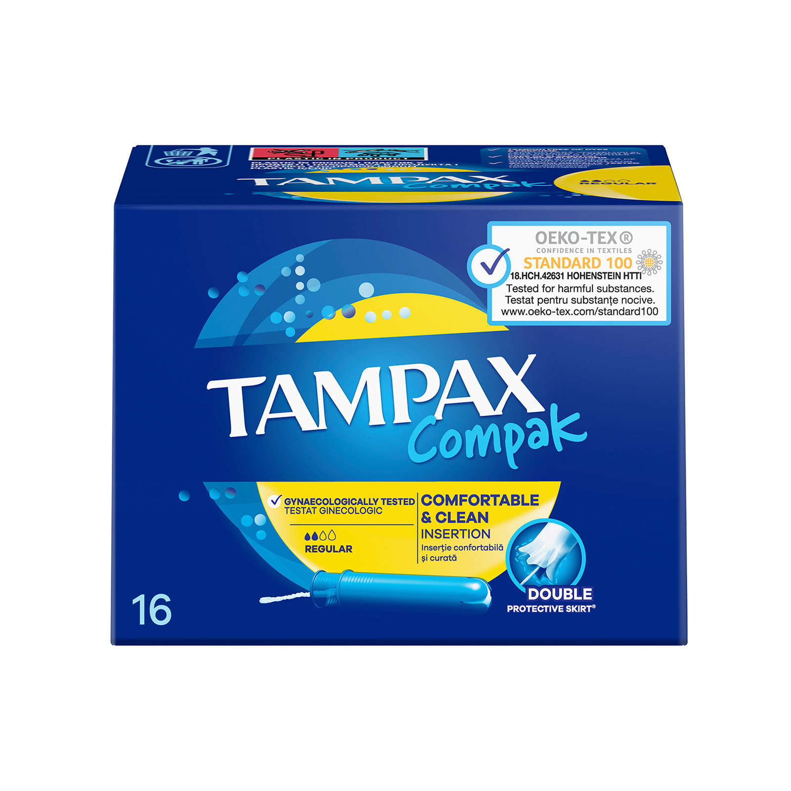 4015400219507_1_1_1DD5910B82000A11BDE203C97C083E04 Tampax Compak ταμπόν 16τεμ - Image 1