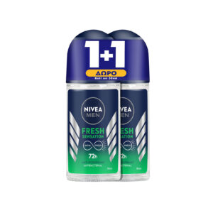 Nivea Men fresh sensation αποσμητικό roll on 1x50ml + 1 δώρο