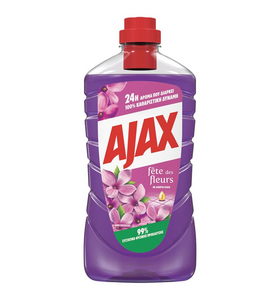 Ajax υγρό καθαριστικό πατώματος με άρωμα Άνθη Πασχαλιάς 24h 1L