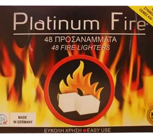 PLATINUM FIRE προσάναμμα τζακιού 48τεμ