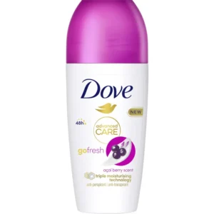 DOVE αποσμητικό σώματος roll-on advanced acai berry 50ml