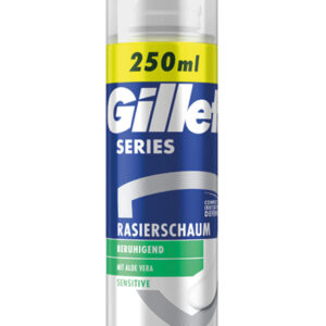 Gillette Series Shaving Cream Sensitive With Aloe Vera 250ml
