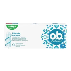 OB ProComfort Super Plus Ταμπόν Μεγάλης Ροής, 16 τεμάχια