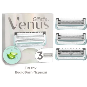 Gillette Venus Ανταλλακτικές Κεφαλές Γυναικείας Ξυριστικής Μηχανής για την Ευαίσθητη Περιοχή