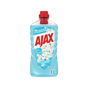 Ajax Γιορτή Λουλουδιών υγρό καθαριστικό πατώματος γιασεμί 1lt