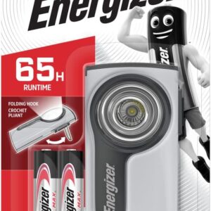 Energizer Folding Hook Torch + Batteries