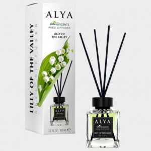 ALYA NATURE'S SCENTS ΑΡΩΜΑΤΙΚΟ ΧΩΡΟΥ ΜΕ ΣΤΙΚ 100ML LILLY OF THE VALLEY