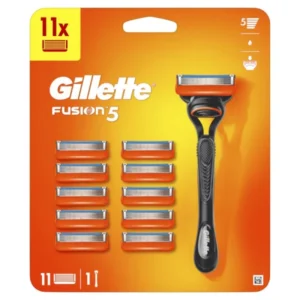 Gillette Fusion5 Ανταλλακτικές Κεφαλές με 5 Λεπίδες & Λιπαντική Ταινία 4τμχ