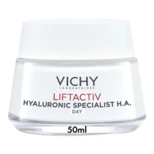 Vichy Liftactiv Hyaluronic Specialist H.A. Day Cream Dry/Very Dry Skin Κρέμα Προσώπου Ημέρας Eνάντια στα Πρώτα Σημάδια Γήρανσης, 50ml
