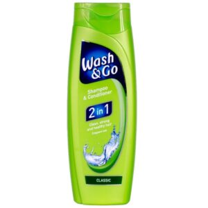 WASH & GO σαμπουάν 2 σε 1 για κανονικά μαλλιά 400ml