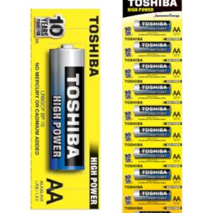 TOSHIBA Μπαταρία αλκαλική (10 τμχ) AA