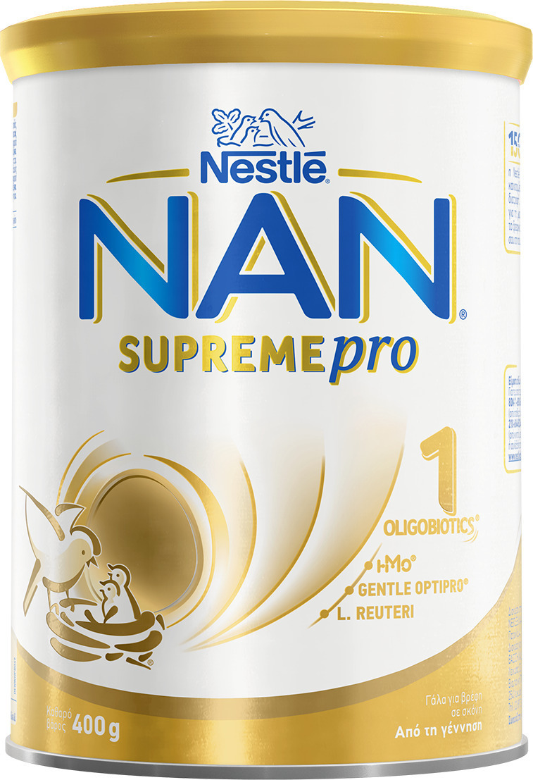 Nestle Γάλα σε Σκόνη Nan Supreme Pro 1 για 0+ Μηνών 400gr - Image 1