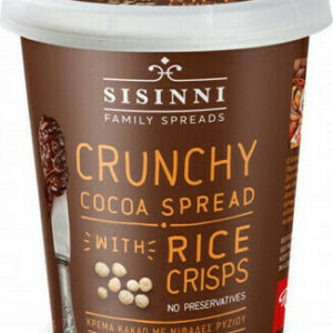 Sisinni Πραλίνα Τραγανή Sisinni Family Spreads με Νιφάδες Ρυζιού 400gr