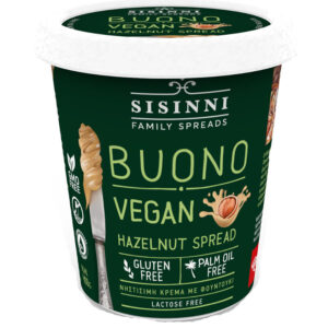 Sisinni Vegan Πραλίνα Sisinni με Φουντούκι Buono Vegan 400gr