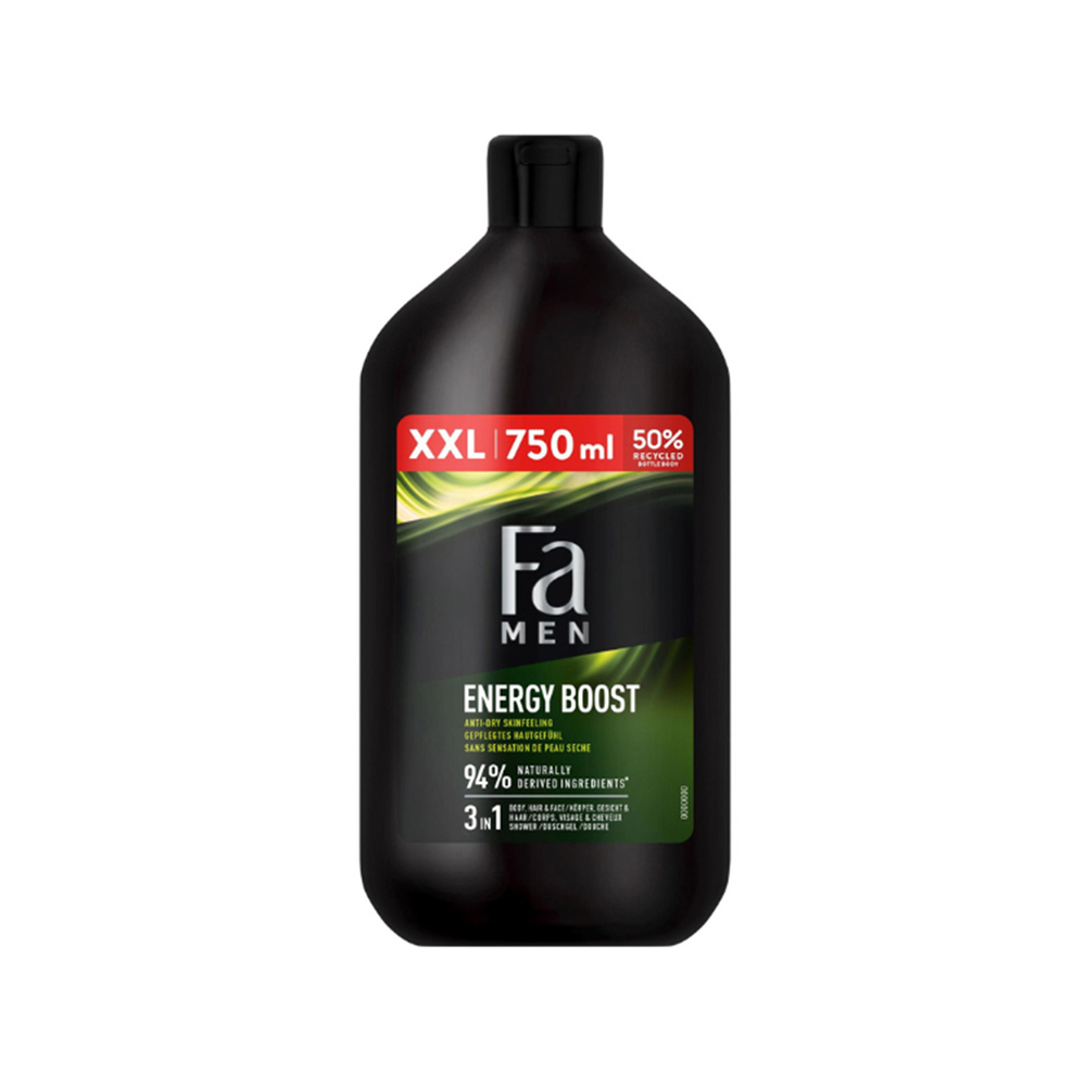 20260212070909_fa_fa_afroloutro_energy_boost_750ml Fa Sport Energy Boost Αφρόλουτρο σε Gel για Άνδρες Τονωτικό 750ml - Image 1