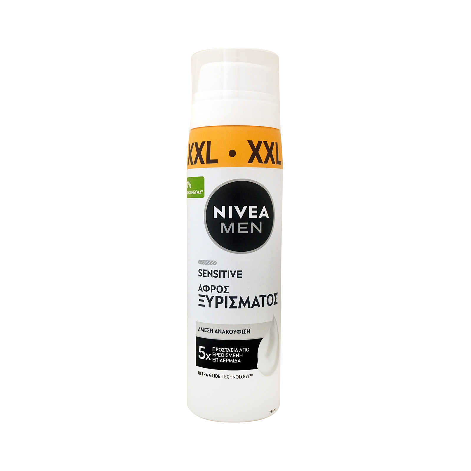 4005808258314_1_1_507EC9124A798D95271C01EC2C7572AA Nivea Men Sensitive Active Comfort System Αφρός Ξυρίσματος 250ml - Image 1