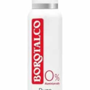 Borotalco Pure 0% Aluminium Salts Αποσμητικό 48h σε Spray Χωρίς Αλουμίνιο 150ml