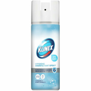 Klinex Hygiene On The Go Καθαριστικό Spray Γενικής Χρήσης με Απολυμαντική Δράση Cotton 200ml