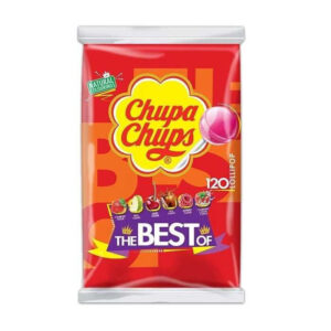 Chupa Chups 120 Γλειφιτζούρια με Γεύση Cola / Milky / Fruit 1440gr
