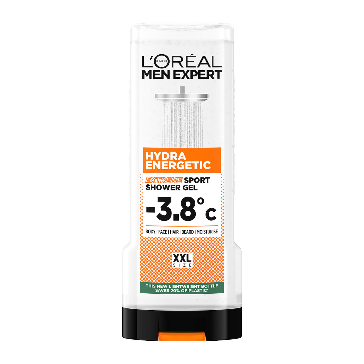 L'oreal Paris Men Expert Hydra Energetic Sport Αφρόλουτρο Για Άμεση Αίσθηση Δροσιάς 400ml. - Image 1