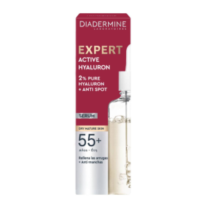 Diadermine Αντιγηραντικό Serum Προσώπου με Πεπτίδια & Υαλουρονικό Οξύ για Λάμψη & Πανάδες 30ml