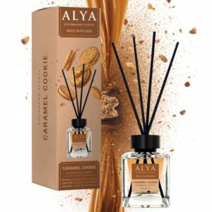 ALYA GOURMAND SCENTS ΑΡΩΜΑΤΙΚΟΥ ΧΩΡΟΥ ΜΕ ΣΤΙΚ 100 ML CARAMEL COOKIE