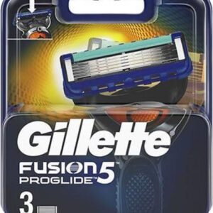 Gillette Fusion Proglide Ανταλλακτικές Κεφαλές με 5 Λεπίδες & Λιπαντική Ταινία 3τμχ