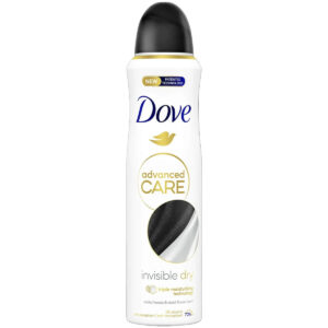 Dove Advanced Invisible Dry Anti-Transpirant & Anti-Marks Αποσμητικό 72h σε Spray 150ml