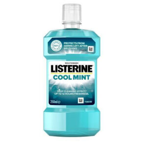 Listerine Cool Mint Στοματικό Διάλυμα κατά της Πλάκας & της Κακοσμίας 250ml