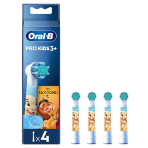 Oral-B Ανταλλακτικά Ηλεκτρικής Οδοντόβουρτσας 4τμχ για 3+ Χρονών