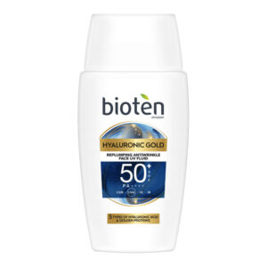 Bioten Hyaluronic Gold Αντηλιακή Κρέμα Προσώπου SPF50+ 50ml
